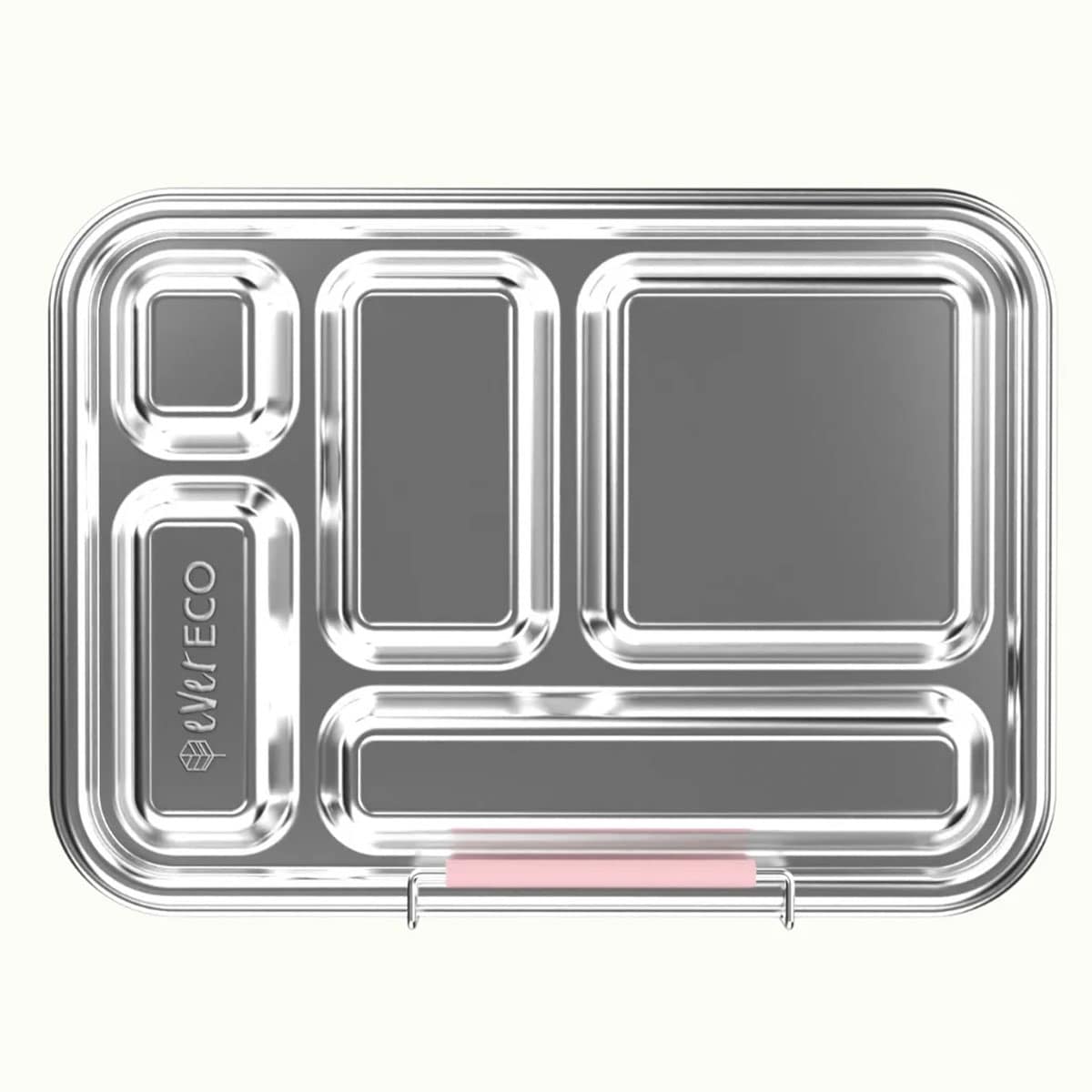 Thumbnail Ever Eco Stainless Steel 5 Compartment Bento Lunch Box Sorbet