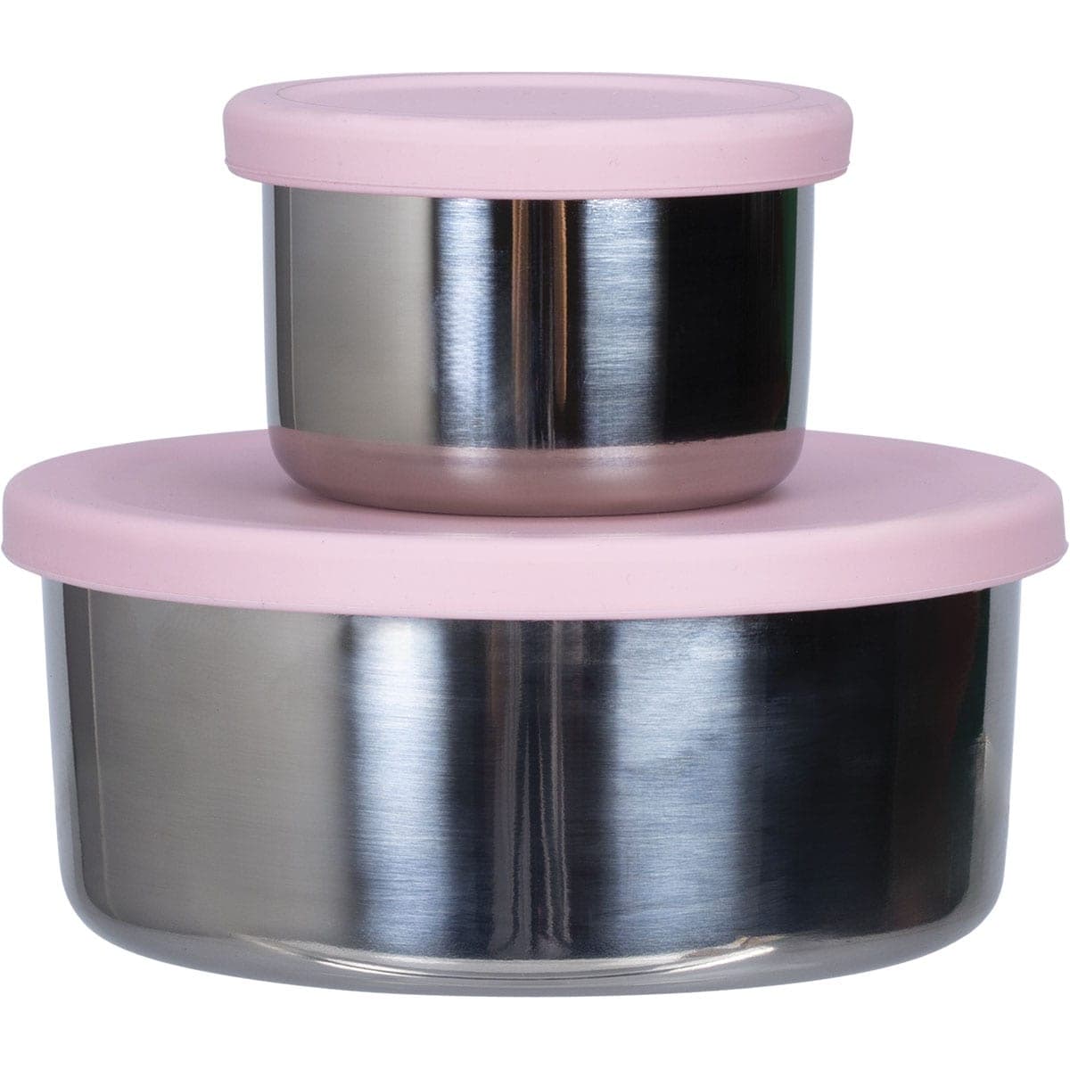 Thumbnail Ever Eco Stainless Steel Leakproof Snack Pods + Lids Sorbet 2 Pack