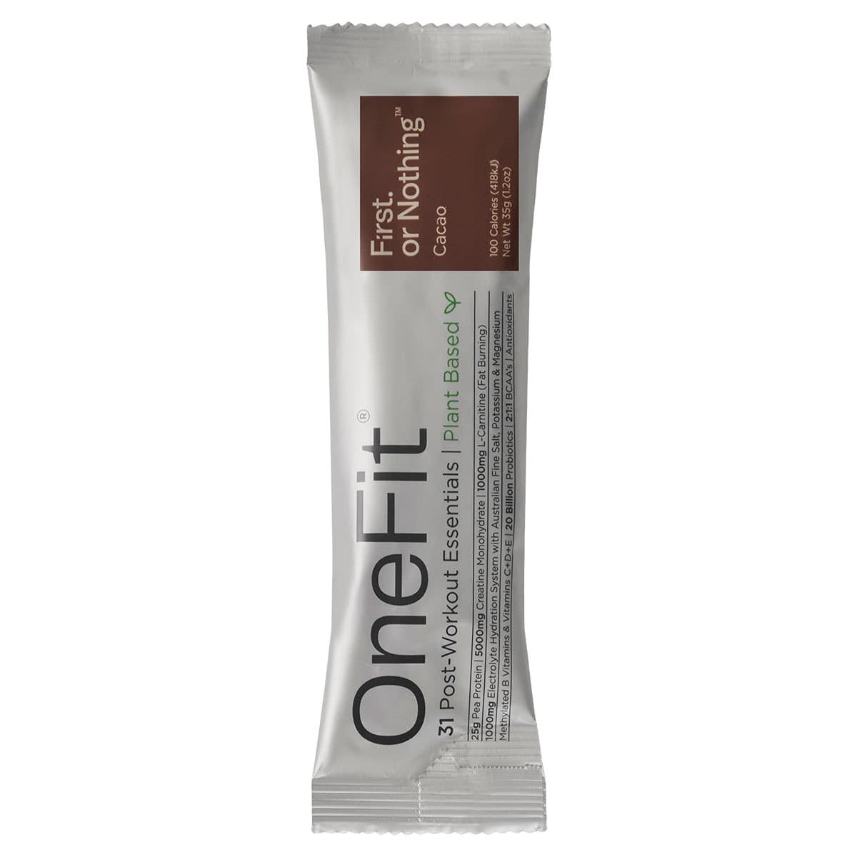 Thumbnail OneFit Vegan Post-Workout Recovery Cacao 20 x 35g Sachets