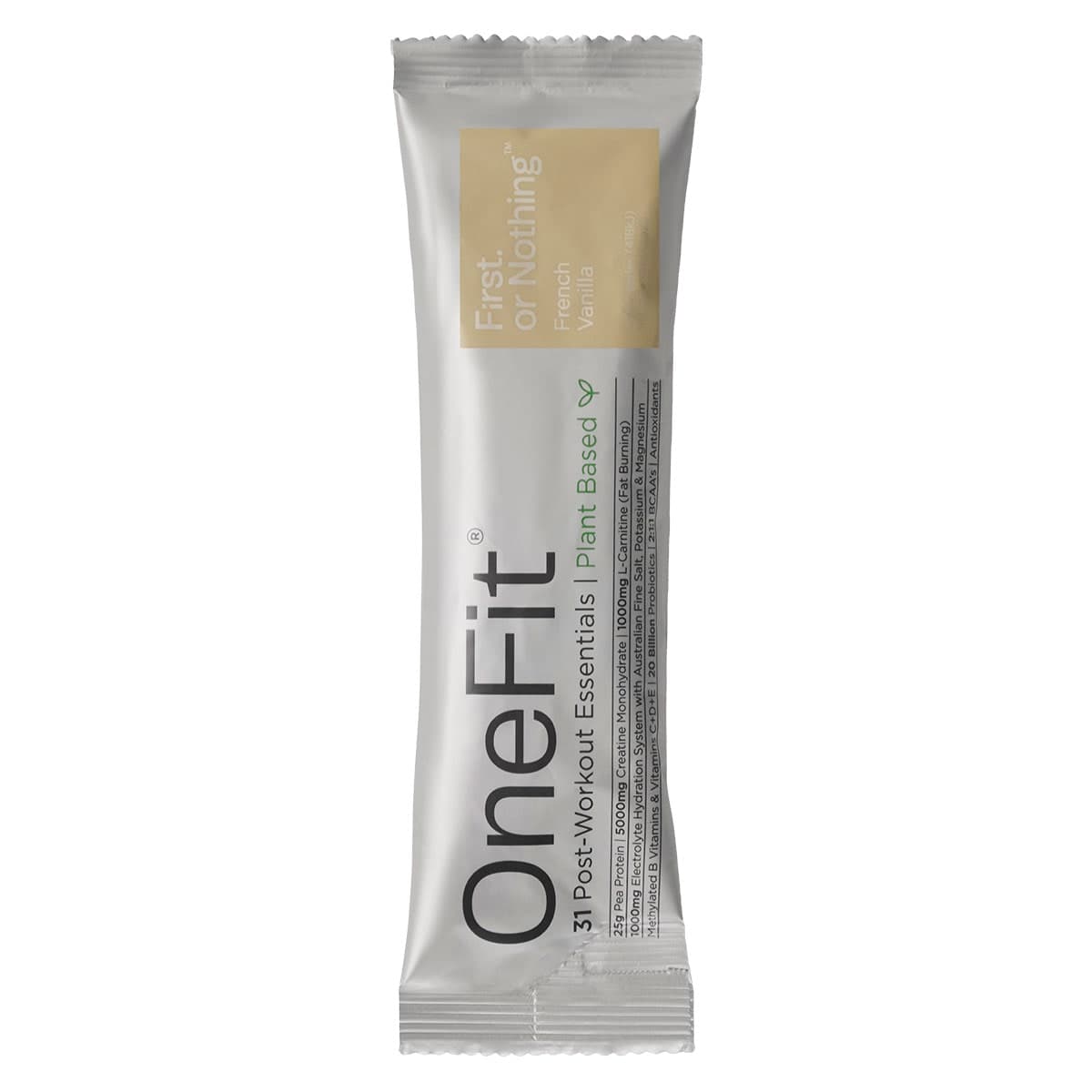 Thumbnail OneFit Vegan Post-Workout Recovery French Vanilla 20 x 35g Sachets