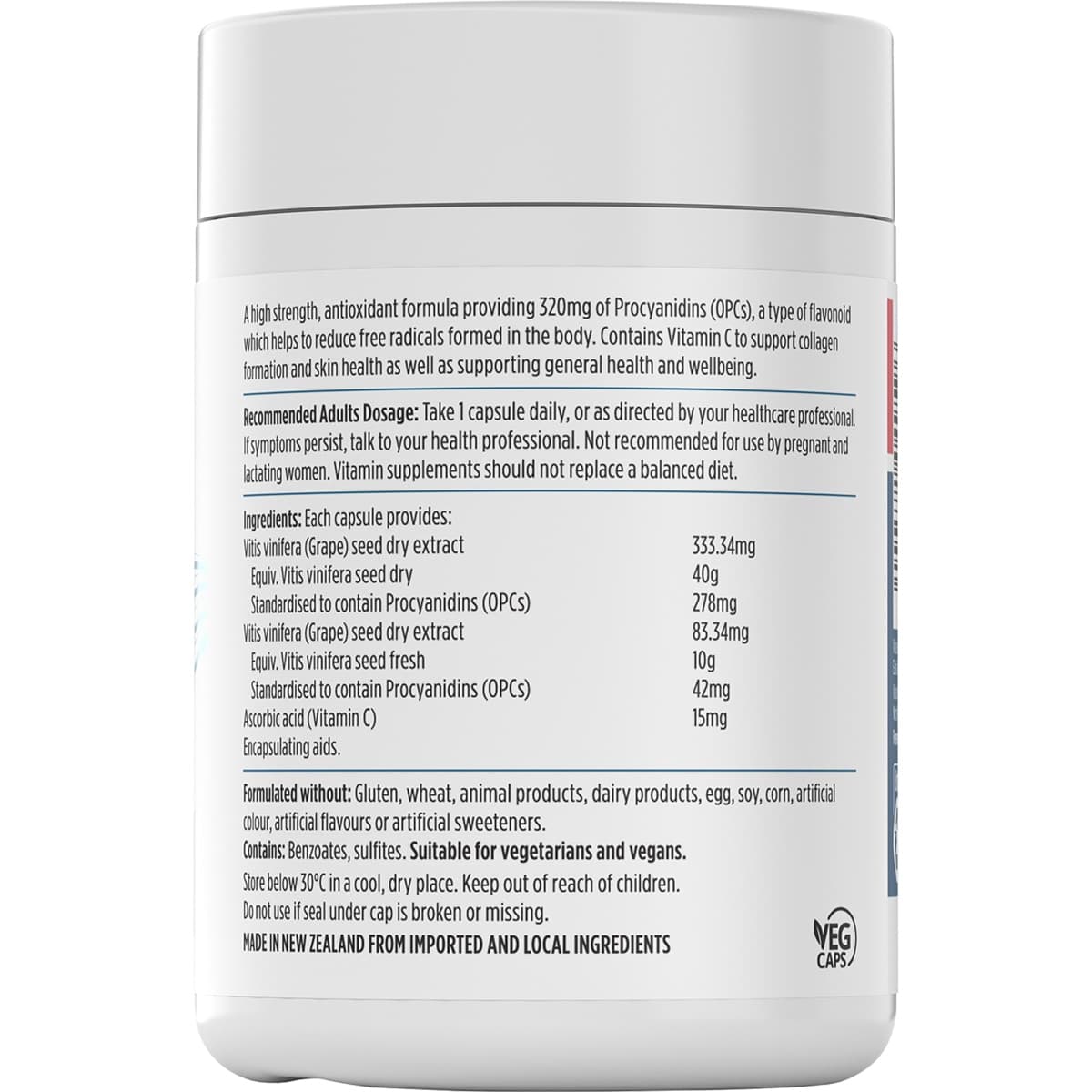 Thumbnail Nutra-Life Grape Seed 50000+ 120 Capsules
