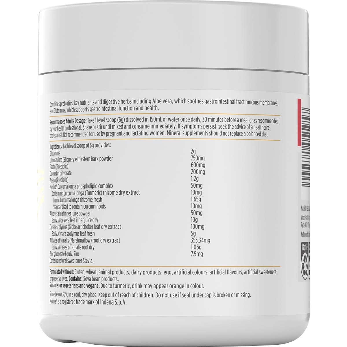 Thumbnail Nutra-Life Gut Relief Powder Berry 180g