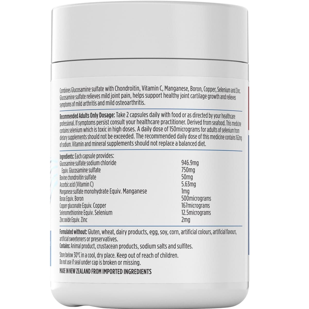 Thumbnail Nutra-Life Joint Formula 120 Capsules