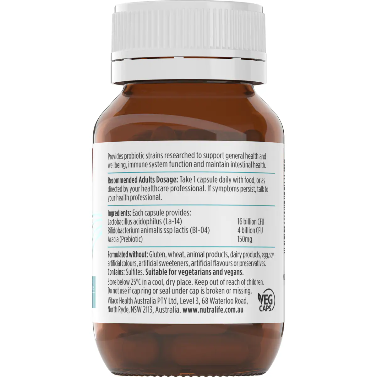 Thumbnail Nutra-Life ProBiotica Daily Health 30 Capsules