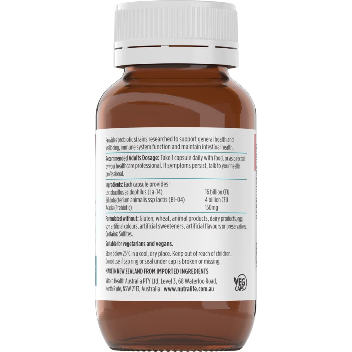 Thumbnail Nutra-Life ProBiotica Daily Health 60 Capsules