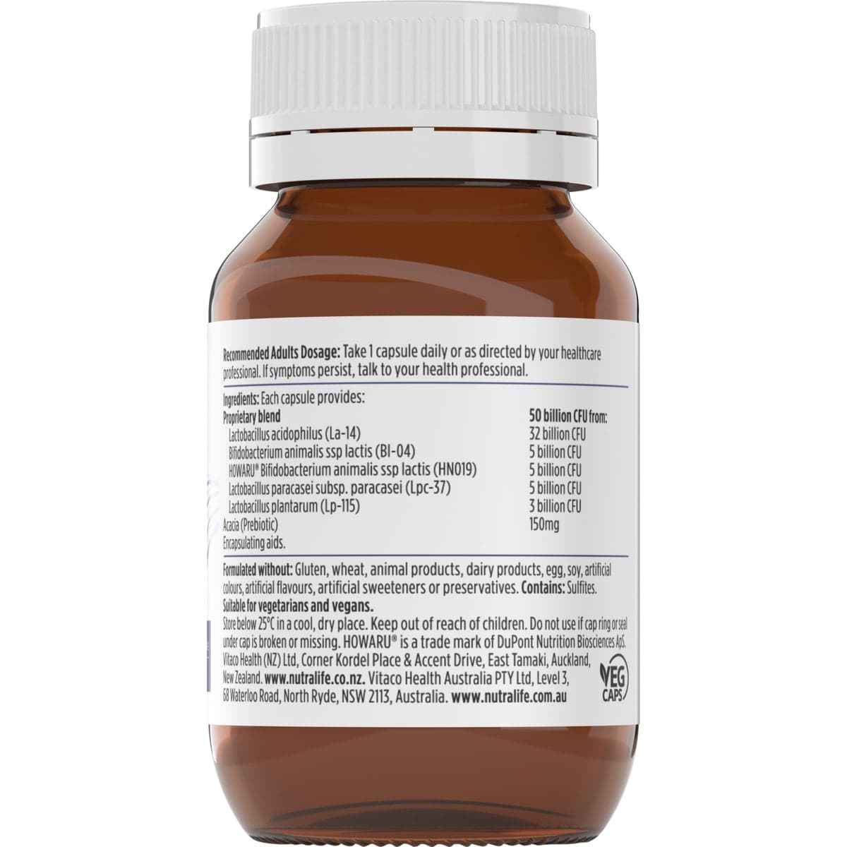 Thumbnail Nutra-Life ProBiotica High Potency 50 Billion 30 Capsules