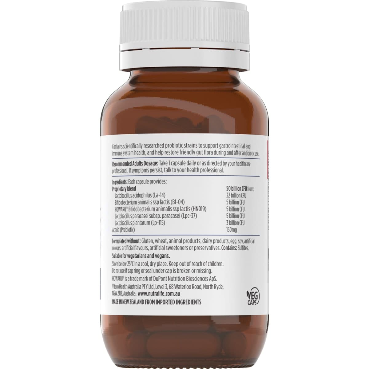 Thumbnail Nutra-Life ProBiotica High Potency 50 Billion 50 Capsules