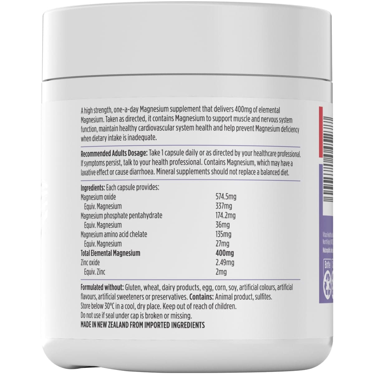 Thumbnail Nutra-Life Magnesium Complete Forte 200 Capsules
