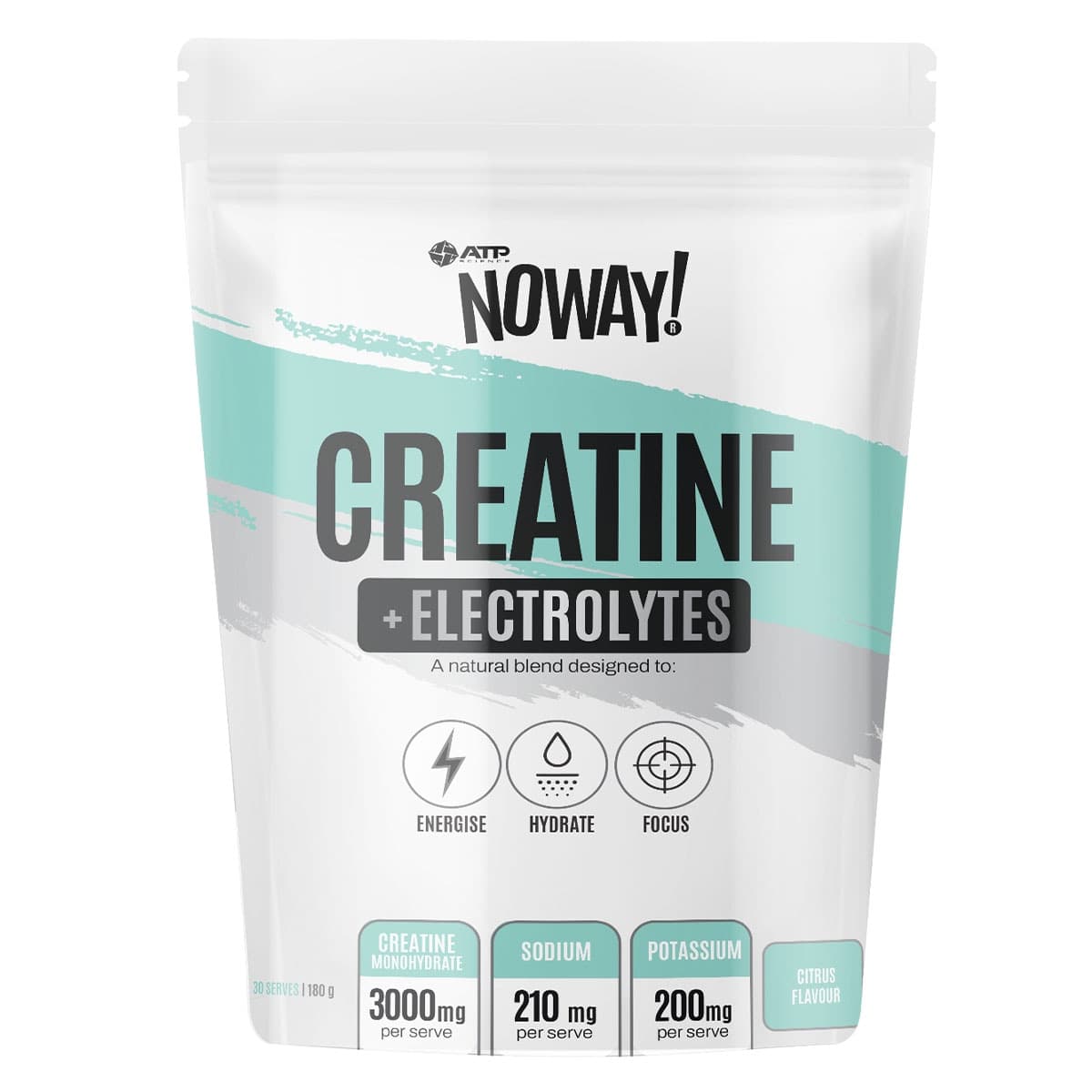 Thumbnail ATP Science Noway Creatine & Electrolytes Citrus 180g