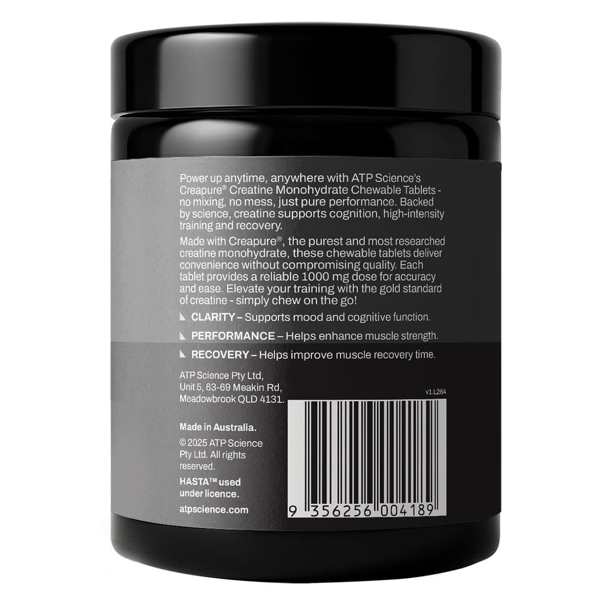 Thumbnail ATP Science Creatine Chewables Raspberry 90 Tablets