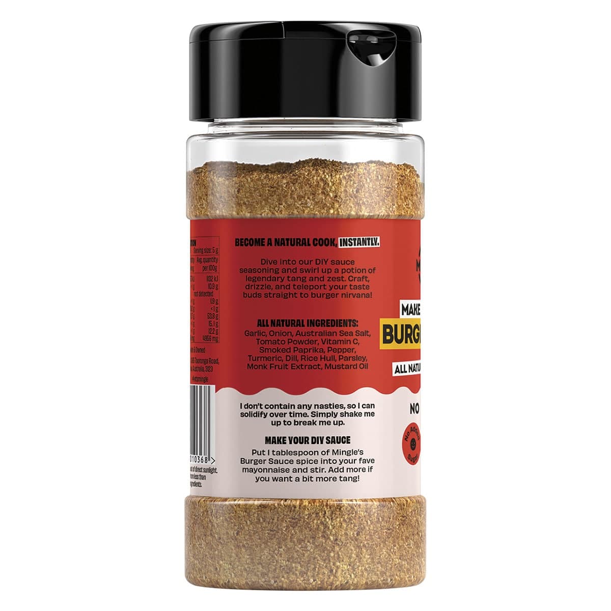 Thumbnail Mingle Burger Sauce All Natural Seasoning 140g