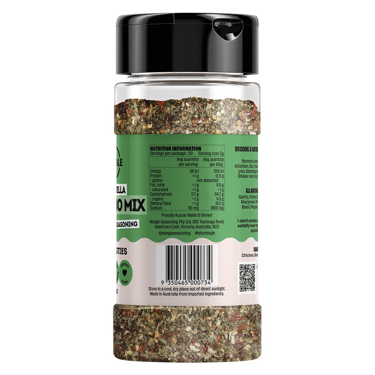Thumbnail Mingle Italiano Mix All Natural Seasoning 100g
