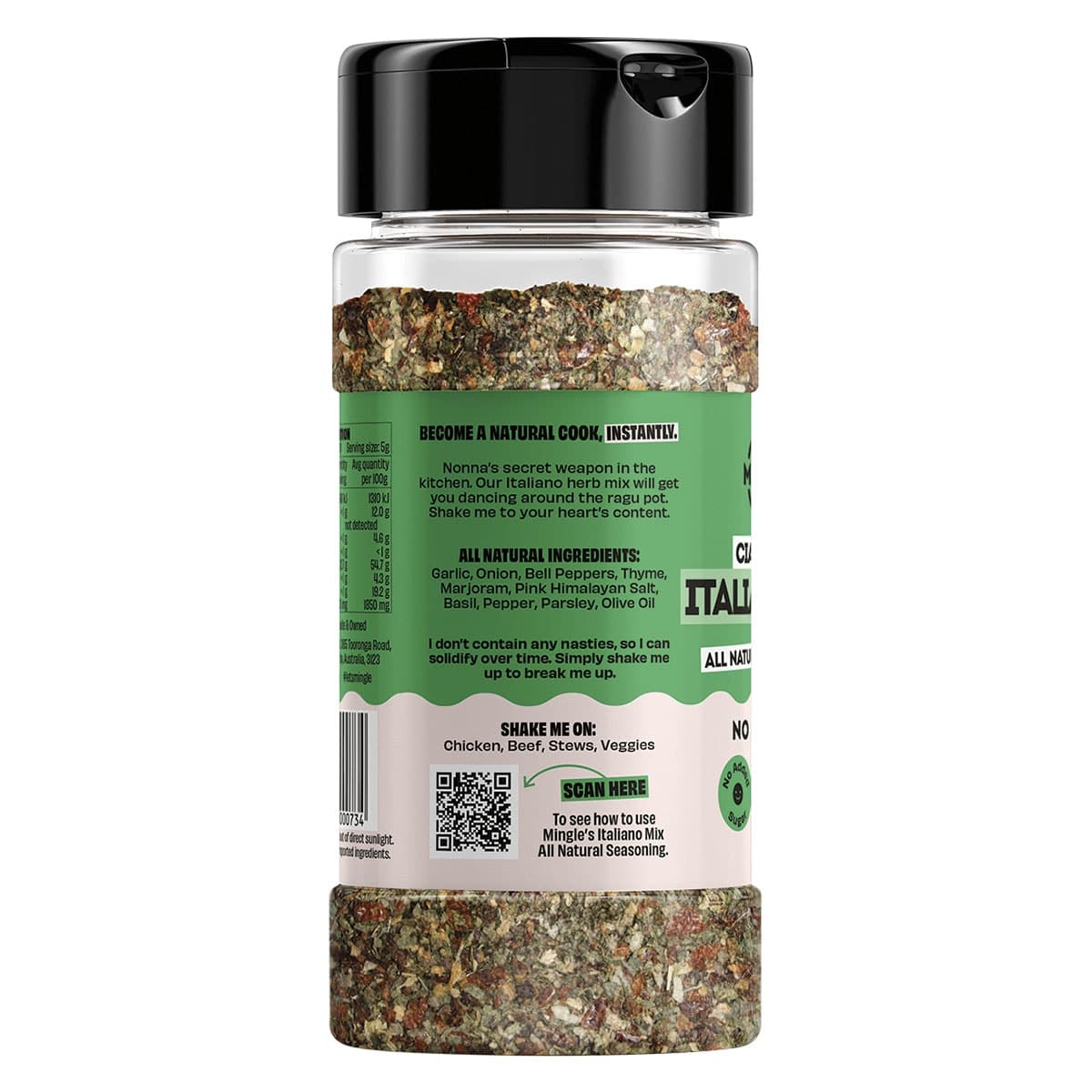 Thumbnail Mingle Italiano Mix All Natural Seasoning 100g