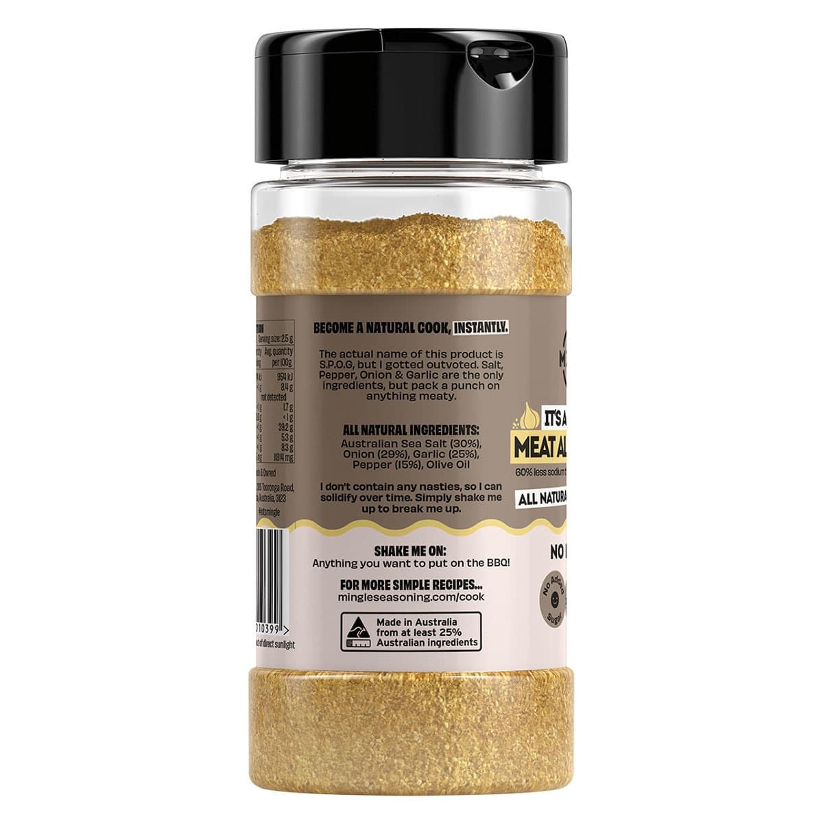 Thumbnail Mingle Meat All Rounder All Natural Seasoned Salt 140g