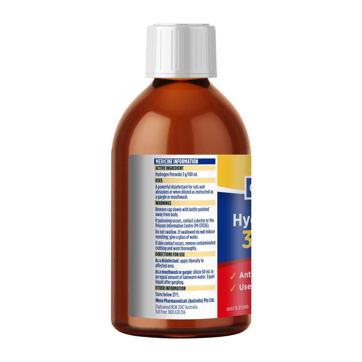 Thumbnail Gold Cross Hydrogen Peroxide 3% 400ml
