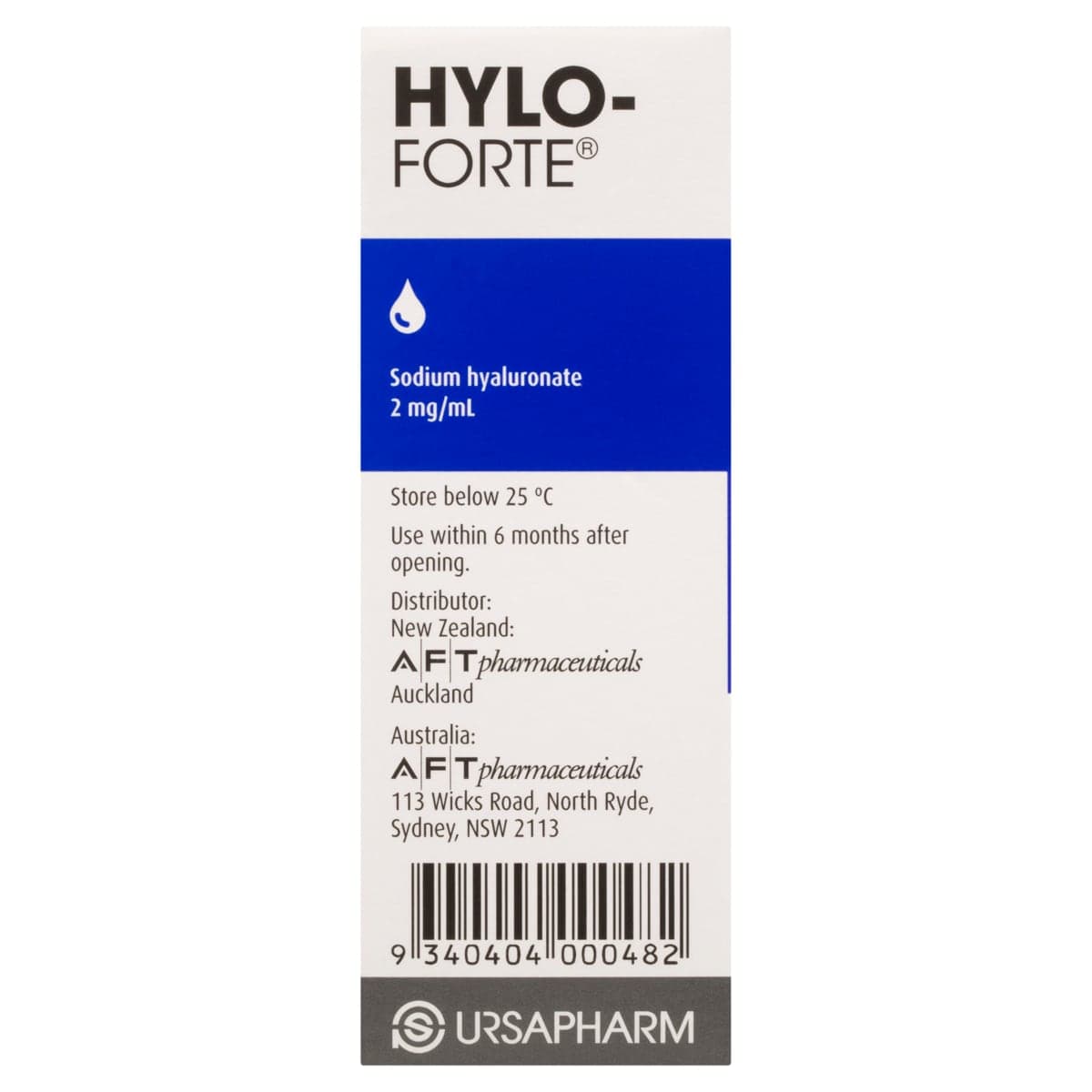 Thumbnail Hylo Forte Lubricating Eye Drops Preservative Free 10ml