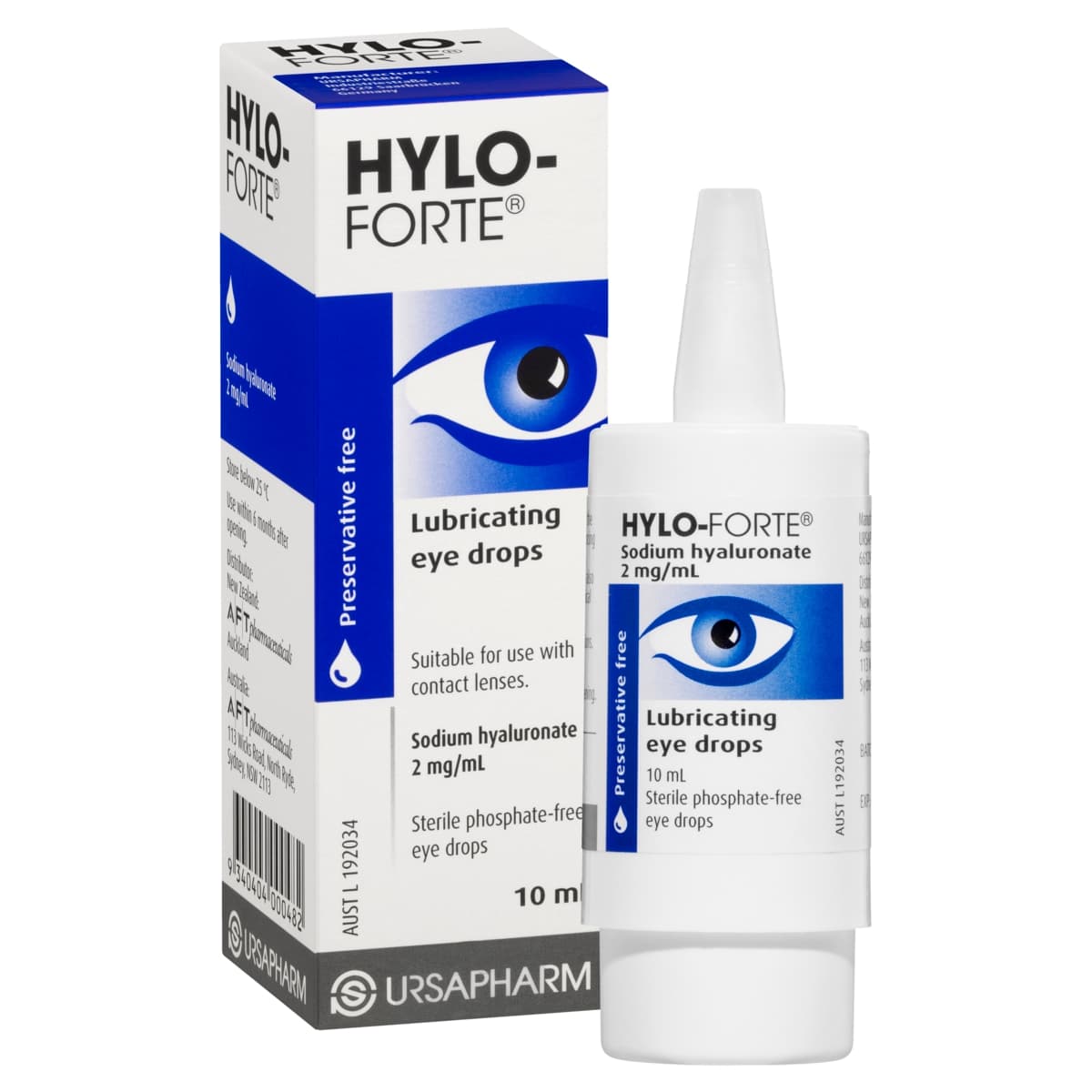 Thumbnail Hylo Forte Lubricating Eye Drops Preservative Free 10ml