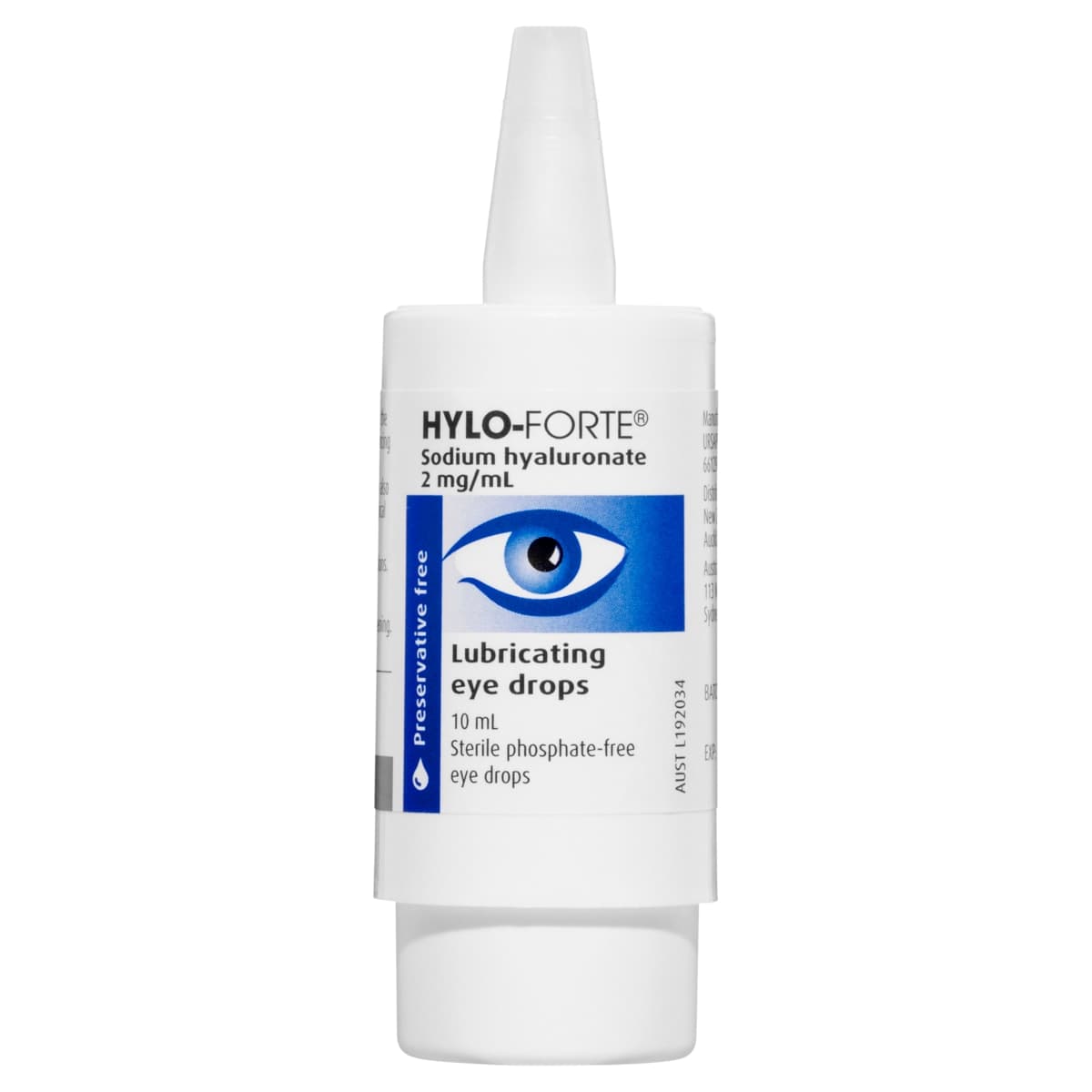 Thumbnail Hylo Forte Lubricating Eye Drops Preservative Free 10ml