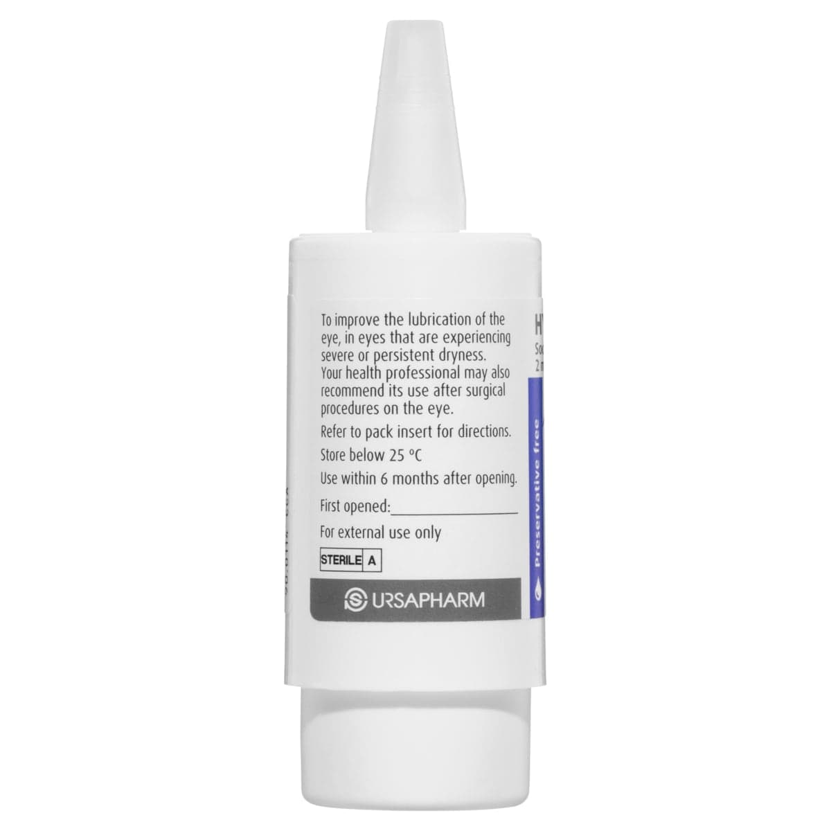 Thumbnail Hylo Forte Lubricating Eye Drops Preservative Free 10ml