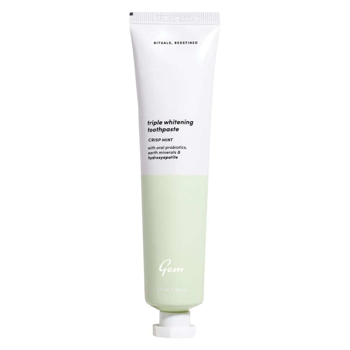 Thumbnail Gem Triple Whitening Toothpaste Crisp Mint 100g