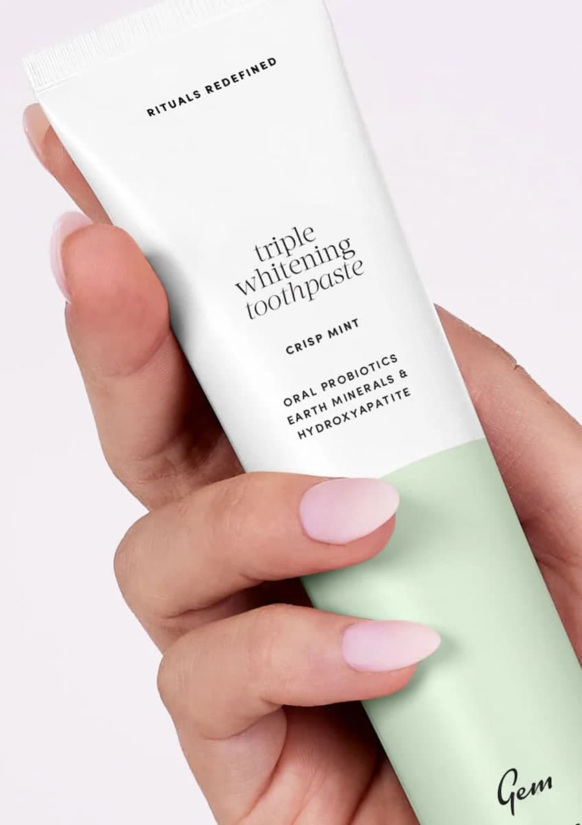 Thumbnail Gem Triple Whitening Toothpaste Crisp Mint 100g