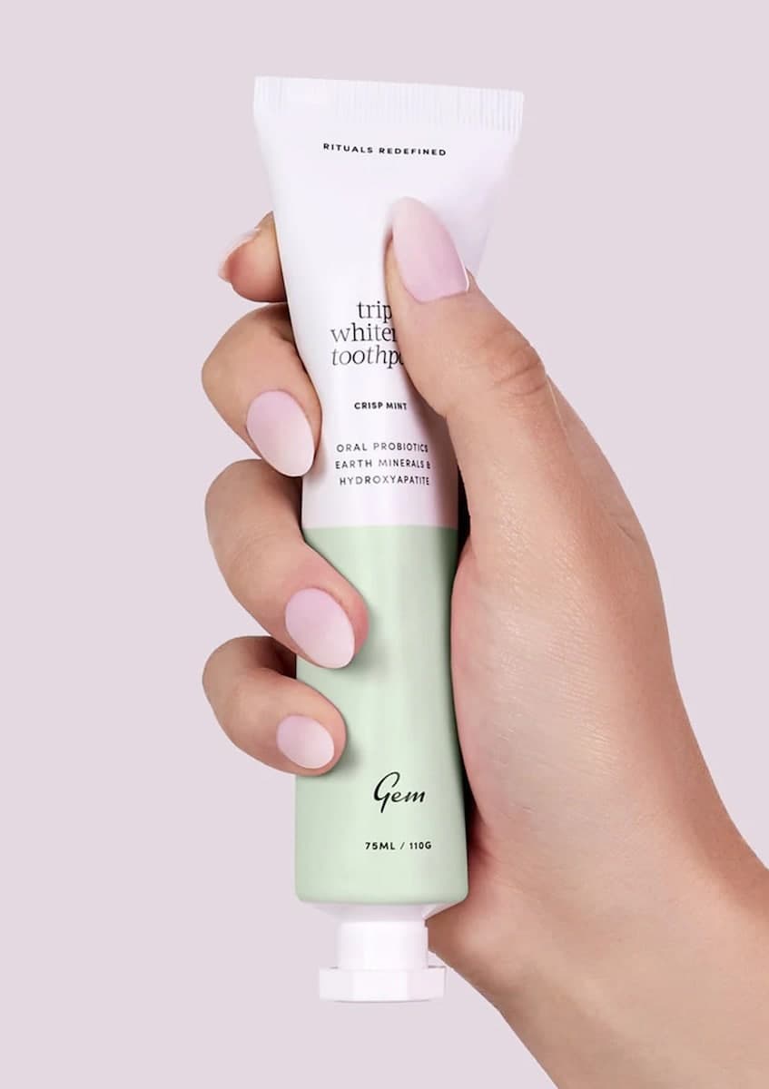 Thumbnail Gem Triple Whitening Toothpaste Crisp Mint 100g