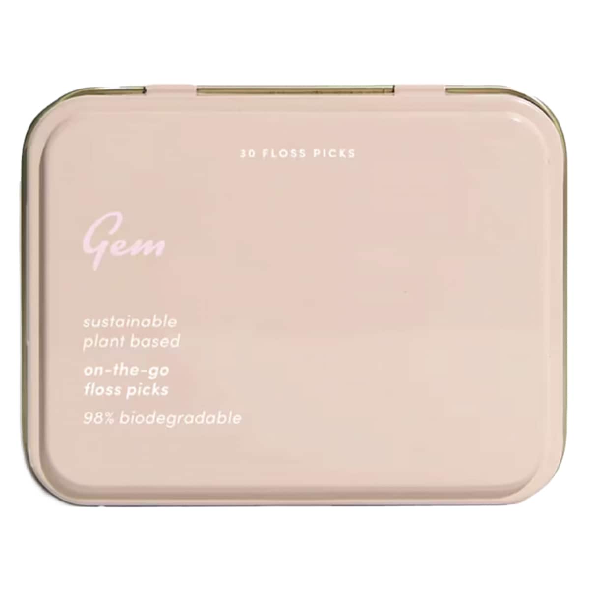 Thumbnail Gem On-The-Go Floss Picks Tin 30 Pack