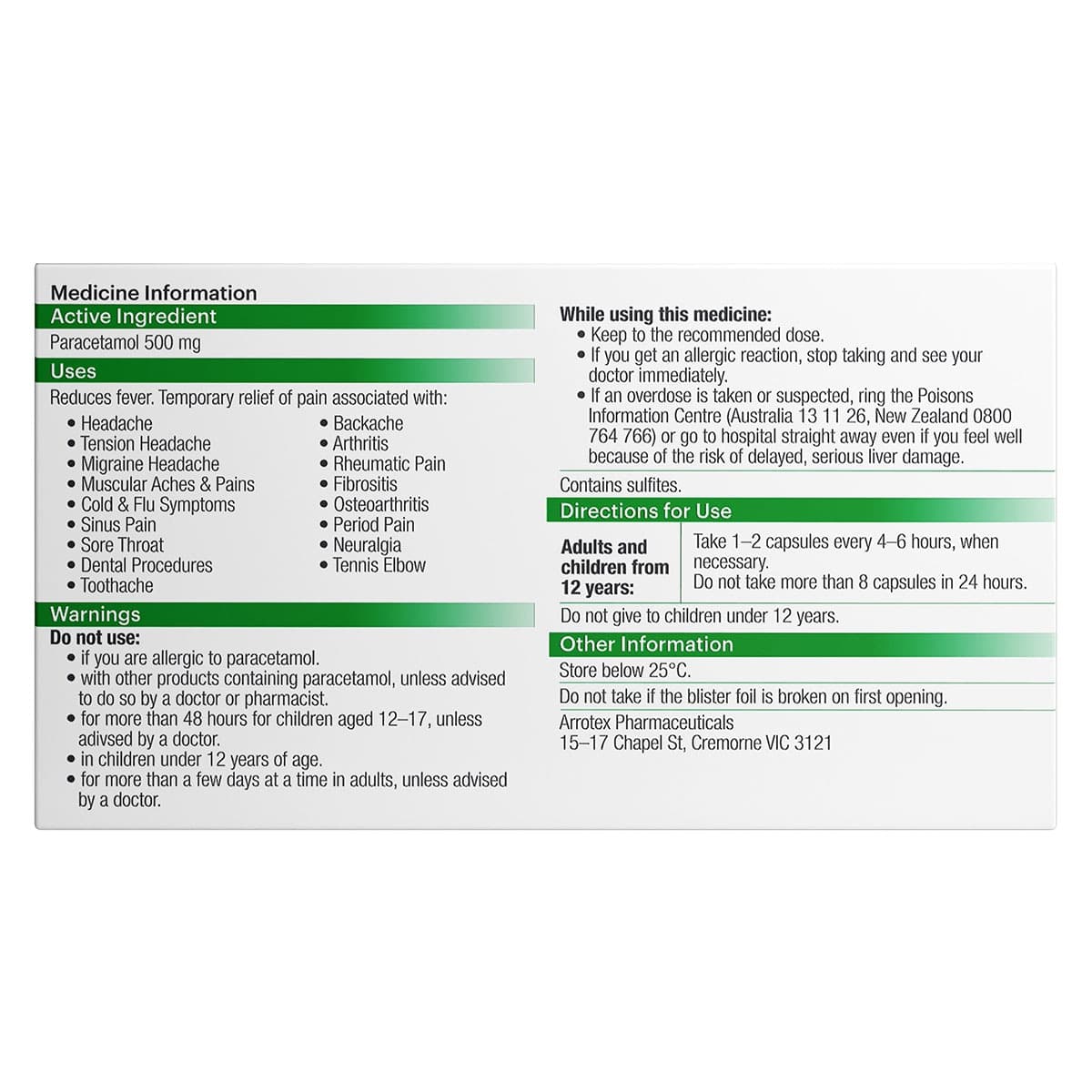 Thumbnail APOHEALTH Paracetamol 30 Liquid Capsules