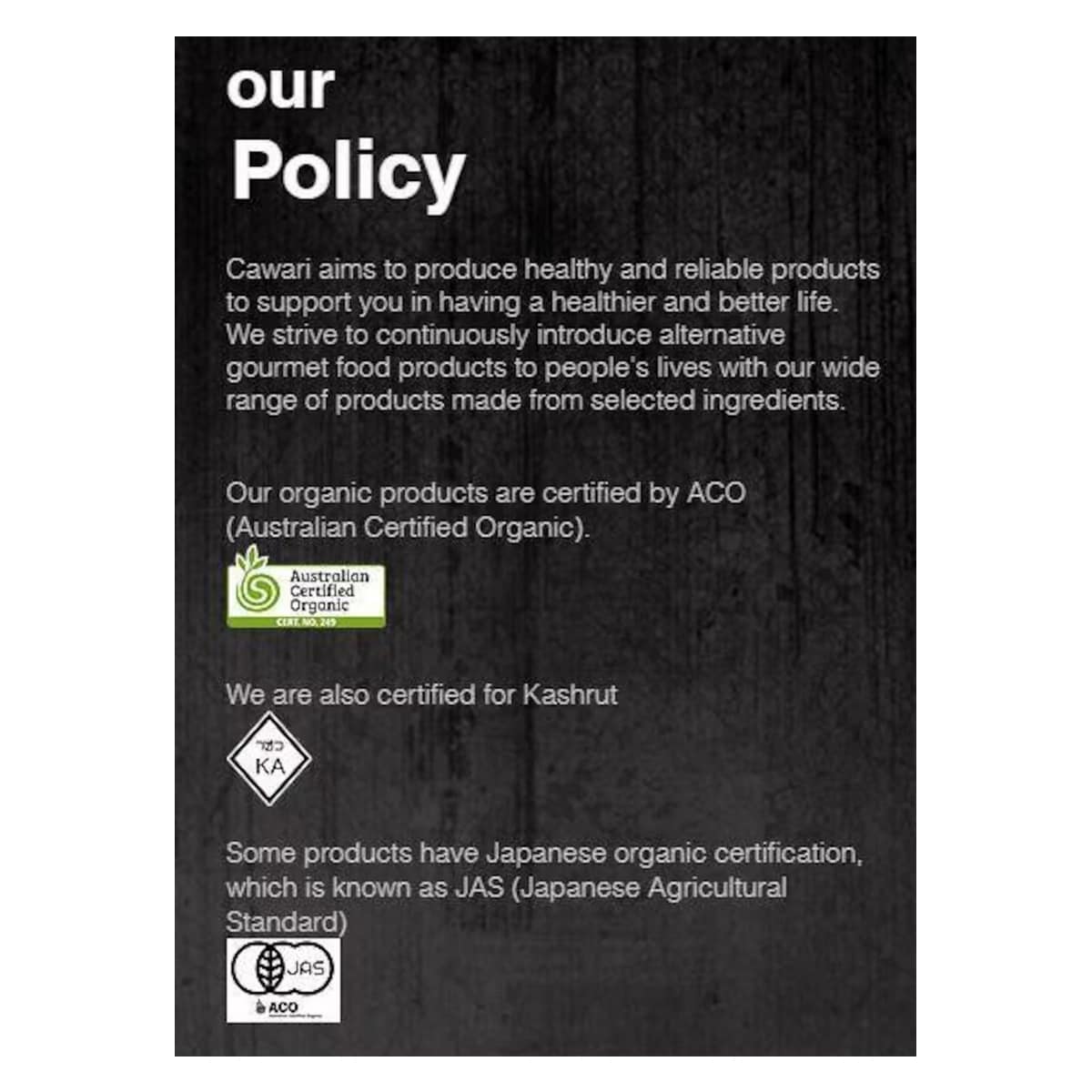 Thumbnail Carwari Organic Tahini Black 375g