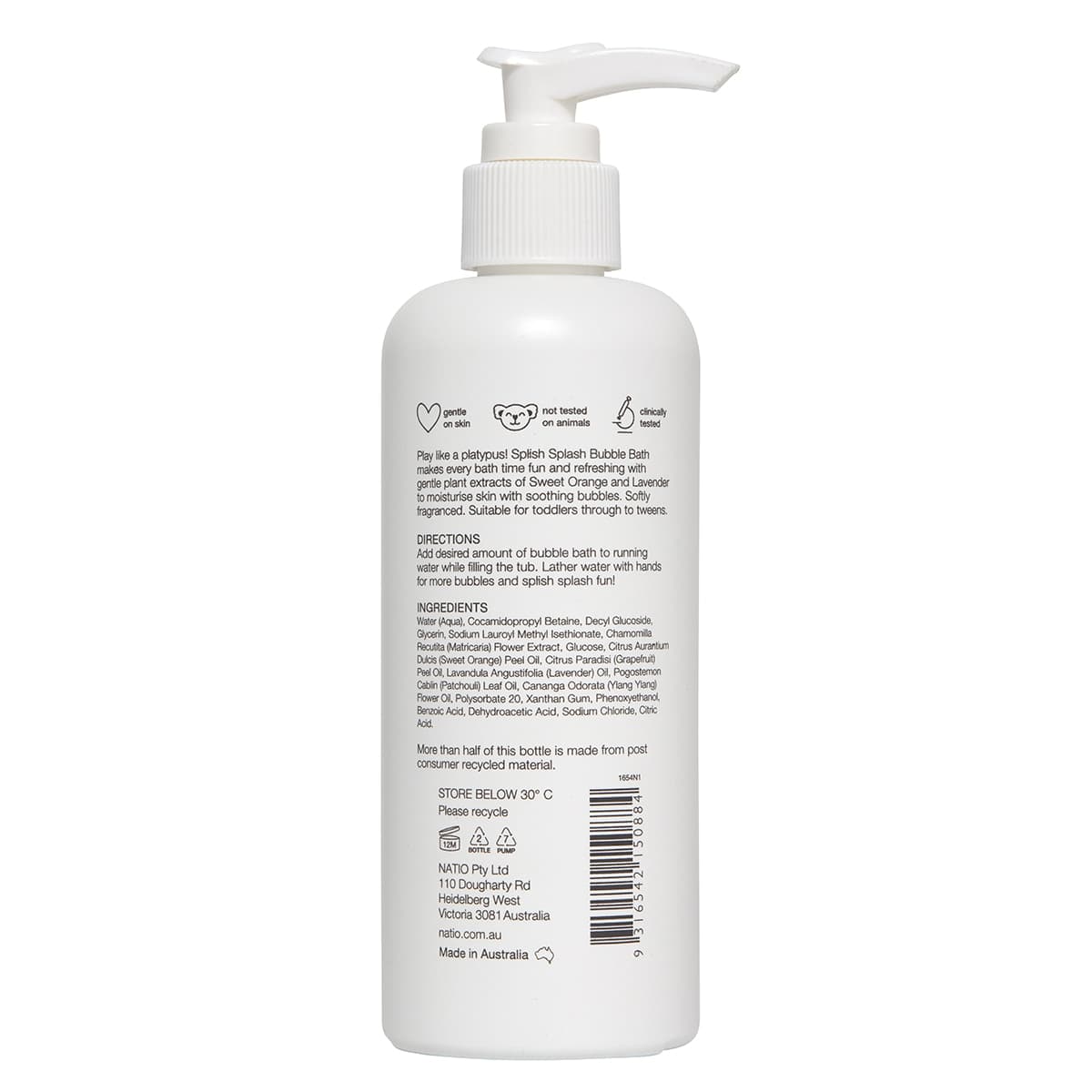 Thumbnail Natio Kids Splish Splash Bubble Bath 250ml