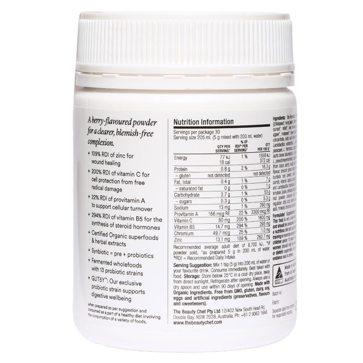 Thumbnail The Beauty Chef Clear Skin 150g