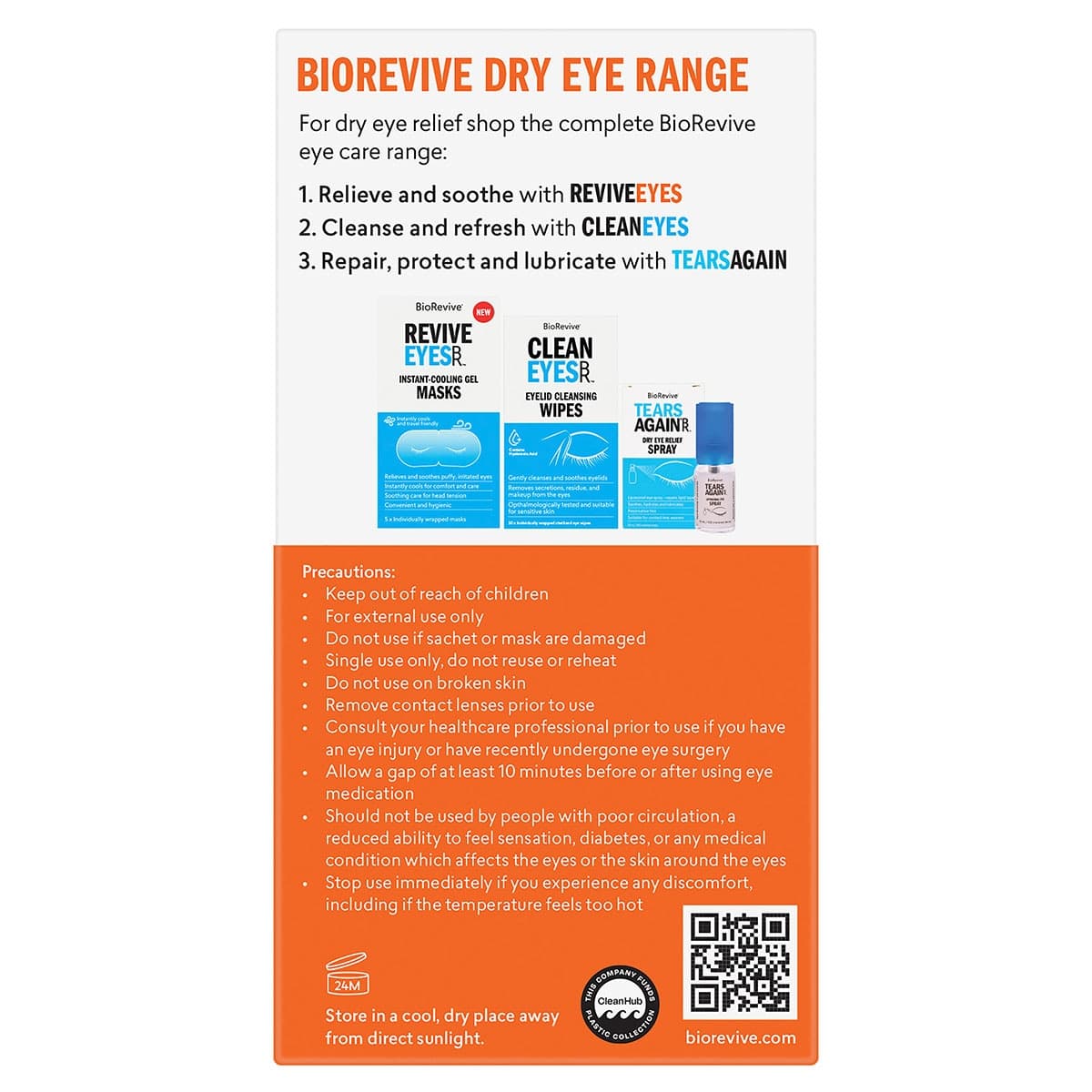 Thumbnail BioRevive EyeRevive - Warming Eye Mask 5 Pack