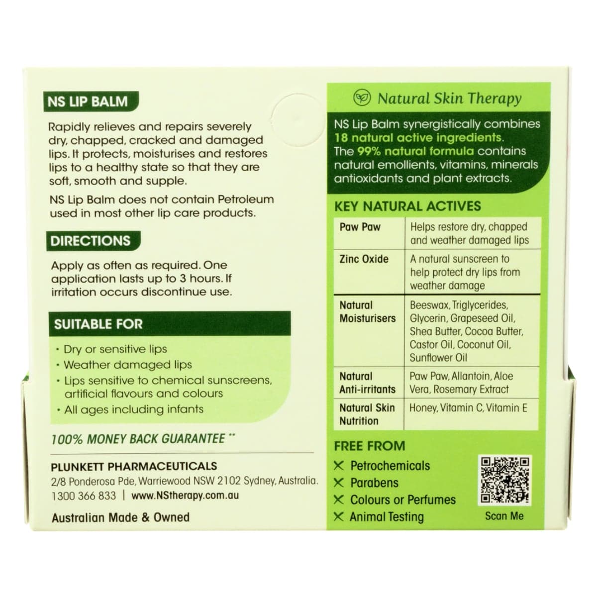 Thumbnail NS Lip Balm Tube 10g