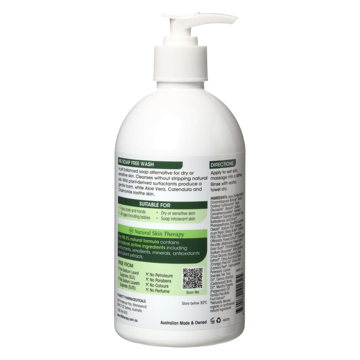 Thumbnail NS Soap Free Wash 500ml