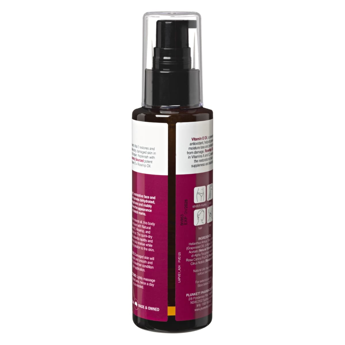 Thumbnail Plunketts VitaE Natural Vitamin E Quick Dry Oil 125ml