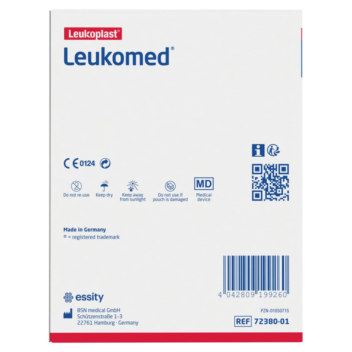 Thumbnail Leukomed Absorbent Wound Dressing 8cm x 10cm (1 dressing only)