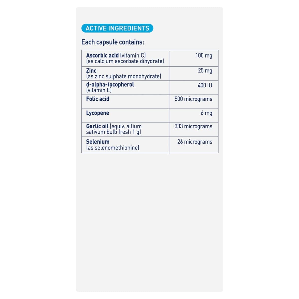 Thumbnail Menevit Pre Conception Sperm Health 90 Capsules