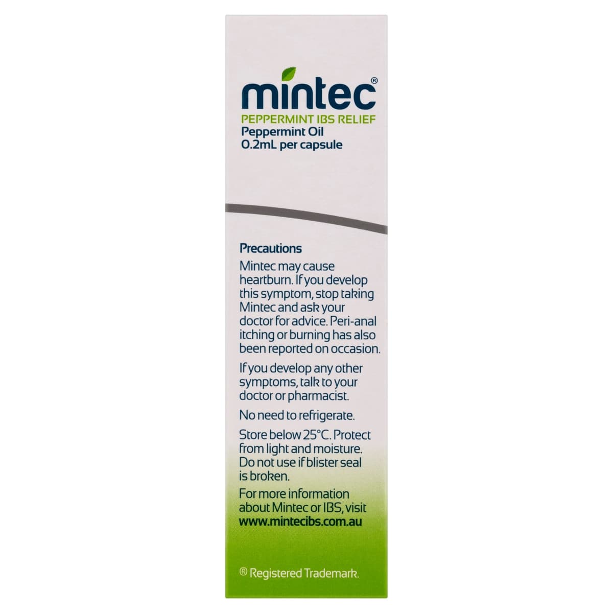 Thumbnail Mintec IBS Relief Peppermint Oil 0.2ml 60 Capsules