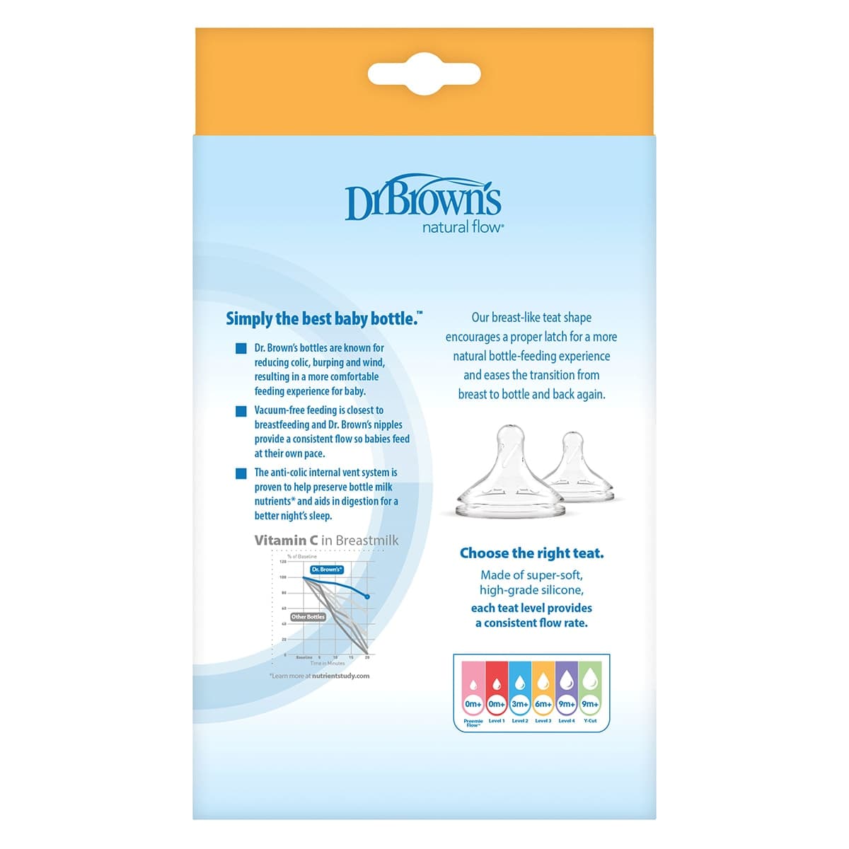 Thumbnail Dr Brown's Options+ Wide Neck Baby Bottle 2 x 270ml