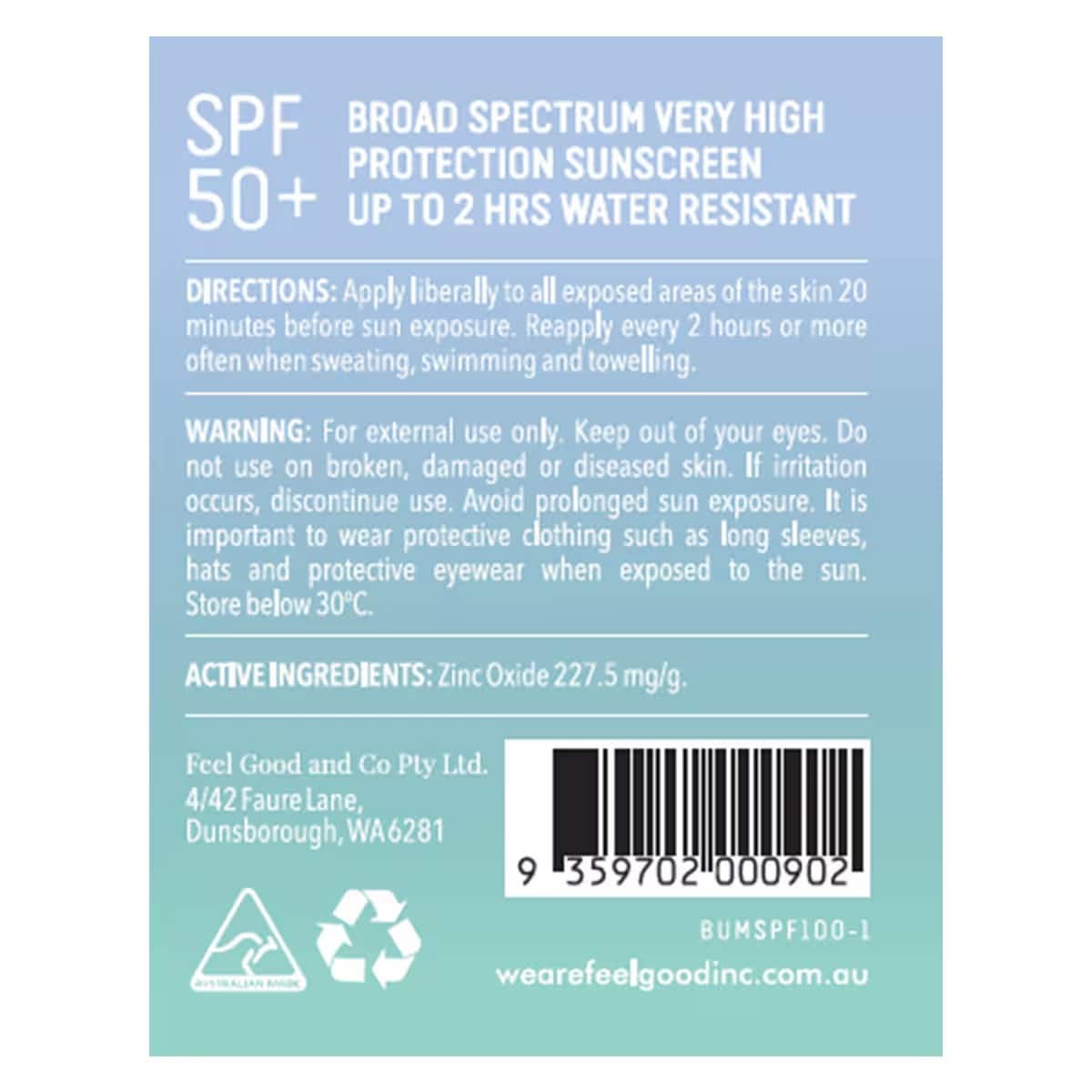 Thumbnail We Are Feel Good Inc. Bubs Baby Mineral Sunscreen SPF50+ - 100g