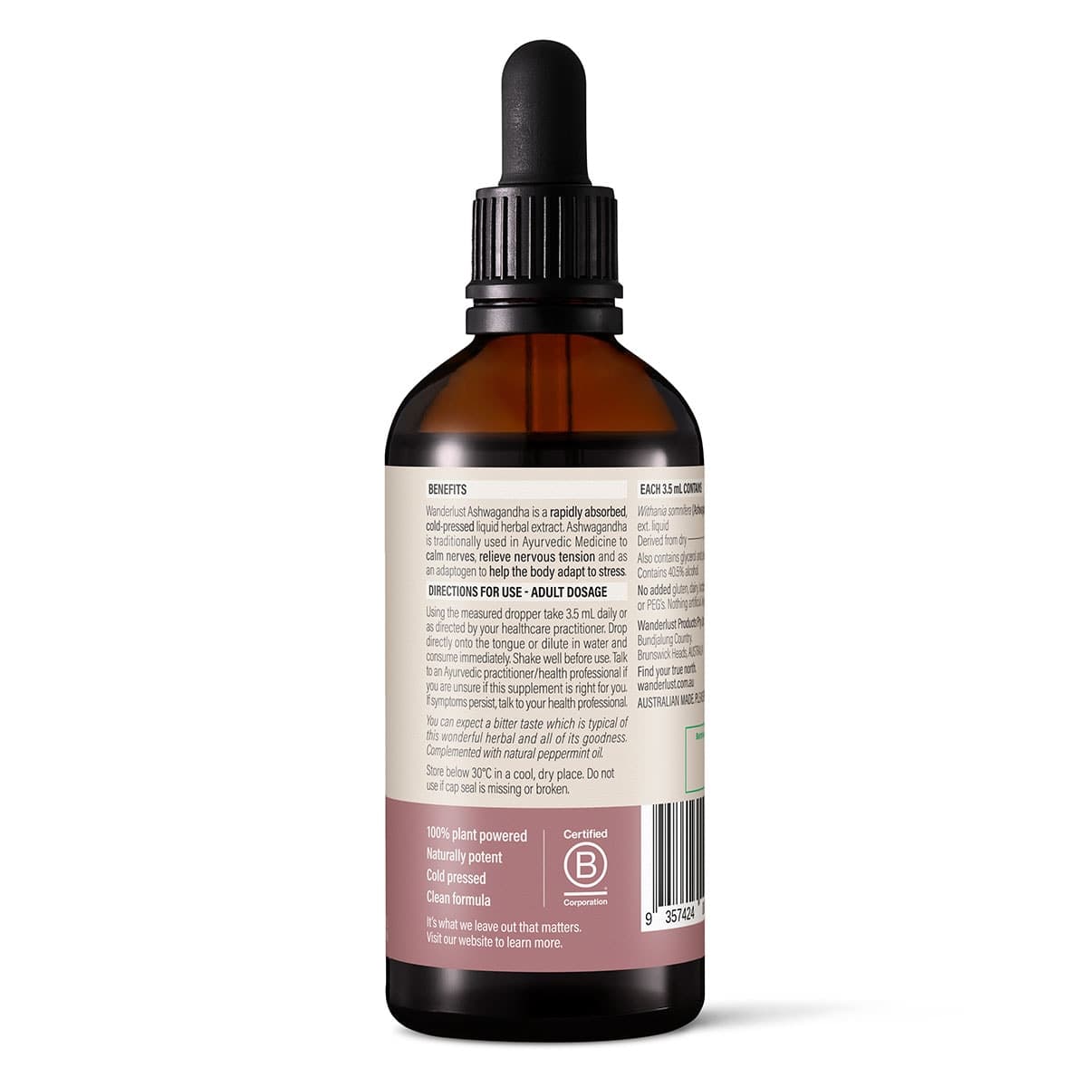 Thumbnail Wanderlust Ashwagandha Drops 140ml