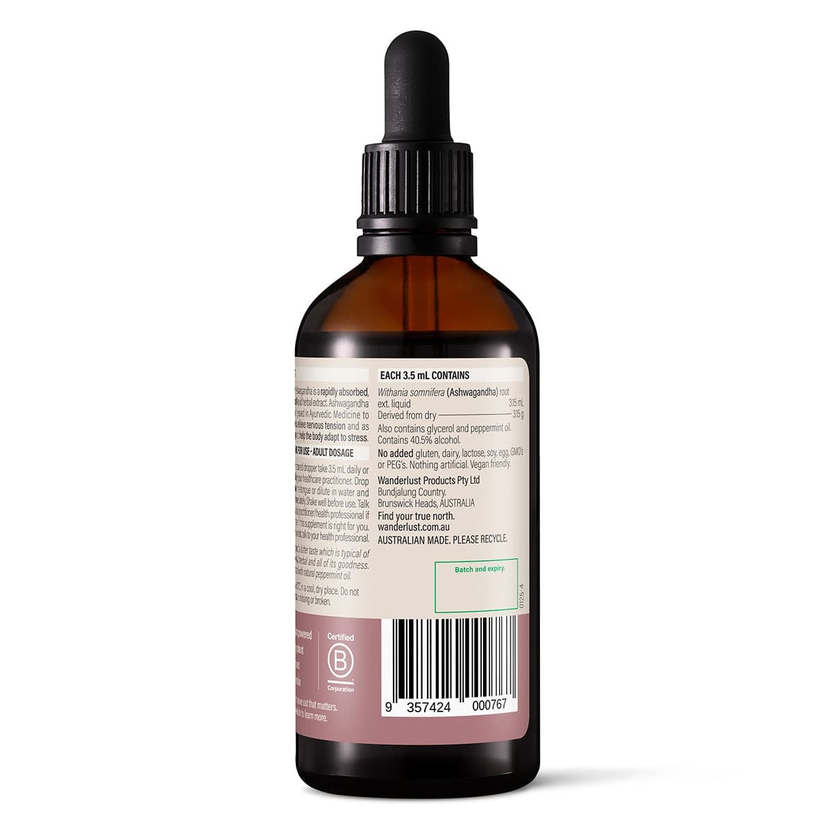 Thumbnail Wanderlust Ashwagandha Drops 140ml