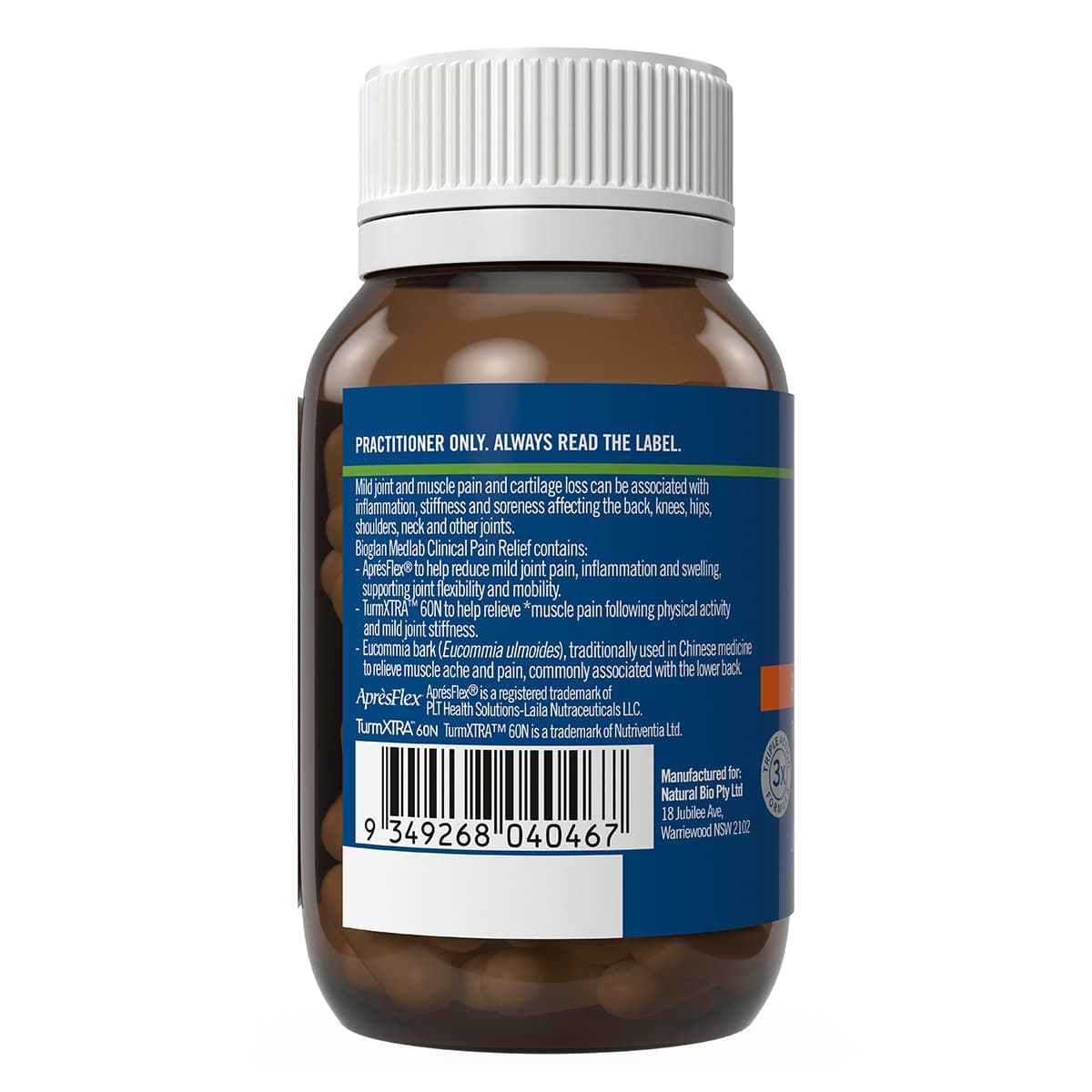 Thumbnail Medlab Clinical Pain Relief 30 Capsules