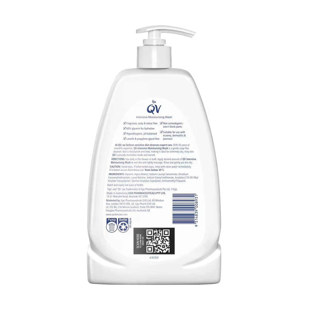 Thumbnail Ego QV Intensive Moisturising Cleanser 1kg