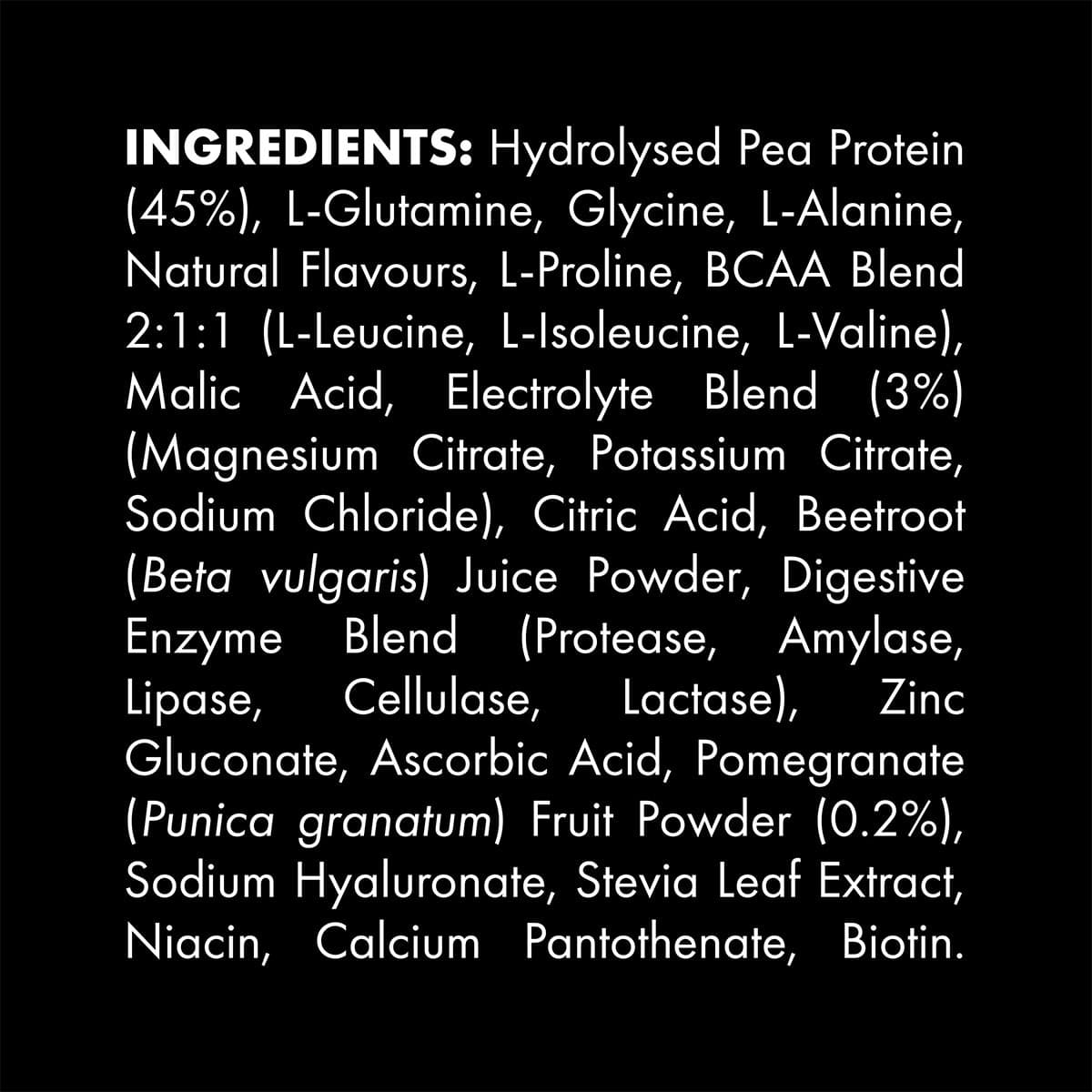 Thumbnail WelleCo The HydroProtein Elixir Protein Water Blackcurrent Pomegranate 270g