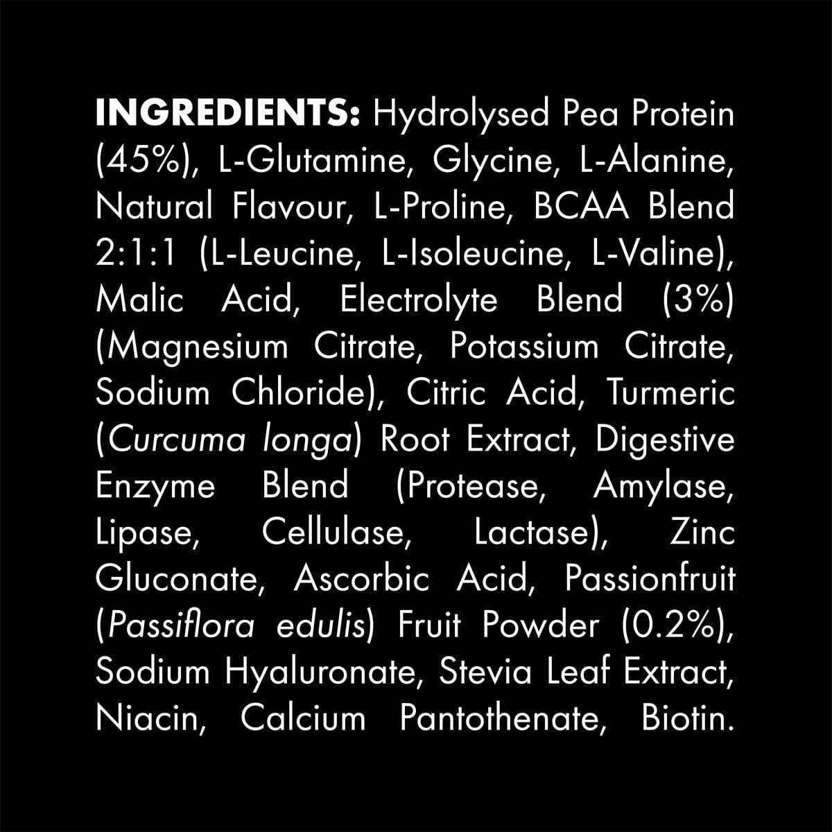 Thumbnail WelleCo The HydroProtein Elixir Protein Water Passionfruit 270g