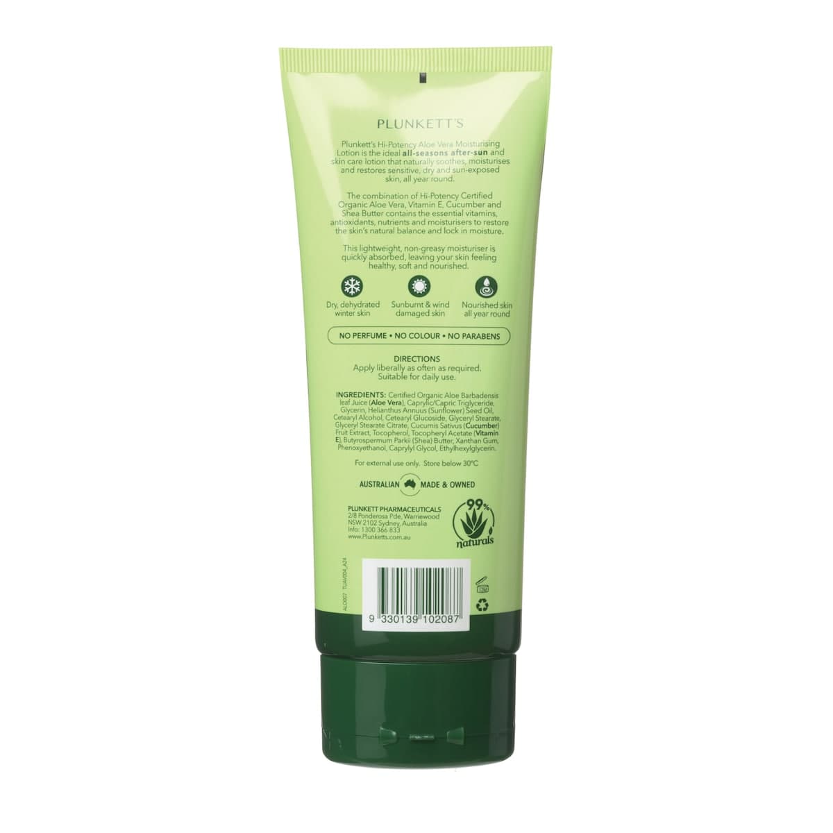 Thumbnail Plunketts Aloe Vera Moisturising and Soothing Lotion 200ml