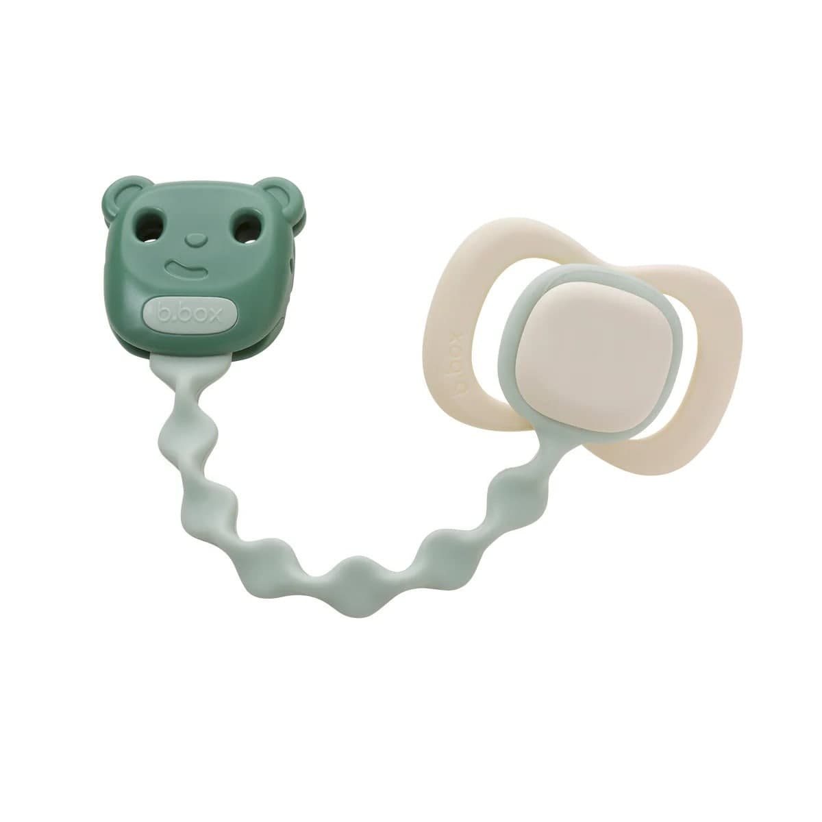 Thumbnail B.box Soother Clips - Sage + Ocean