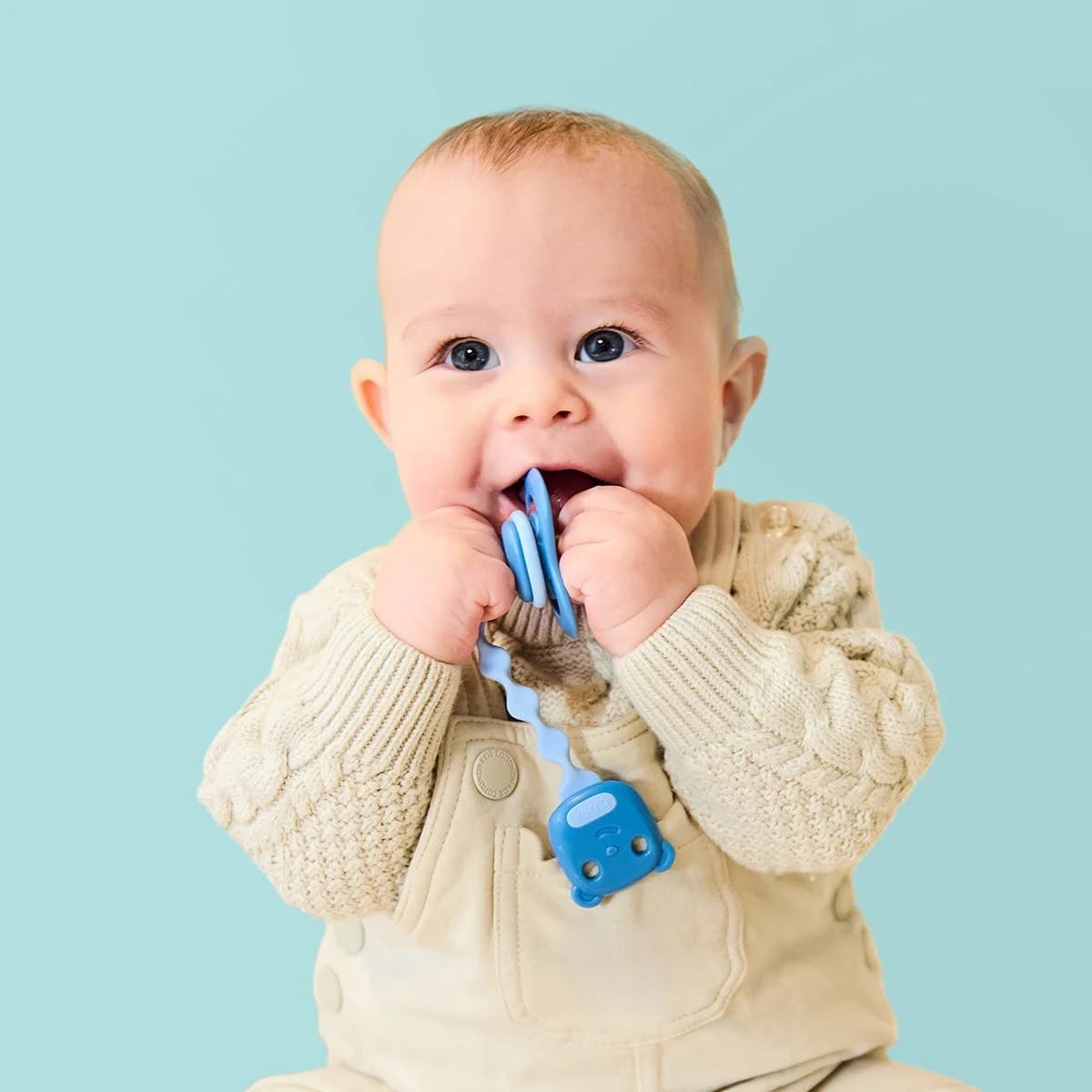 Thumbnail B.box Soother Clips - Sage + Ocean