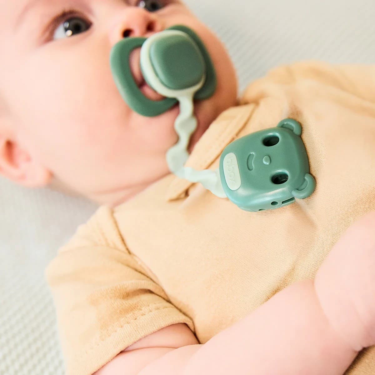 Thumbnail B.box Soother Clips - Sage + Ocean